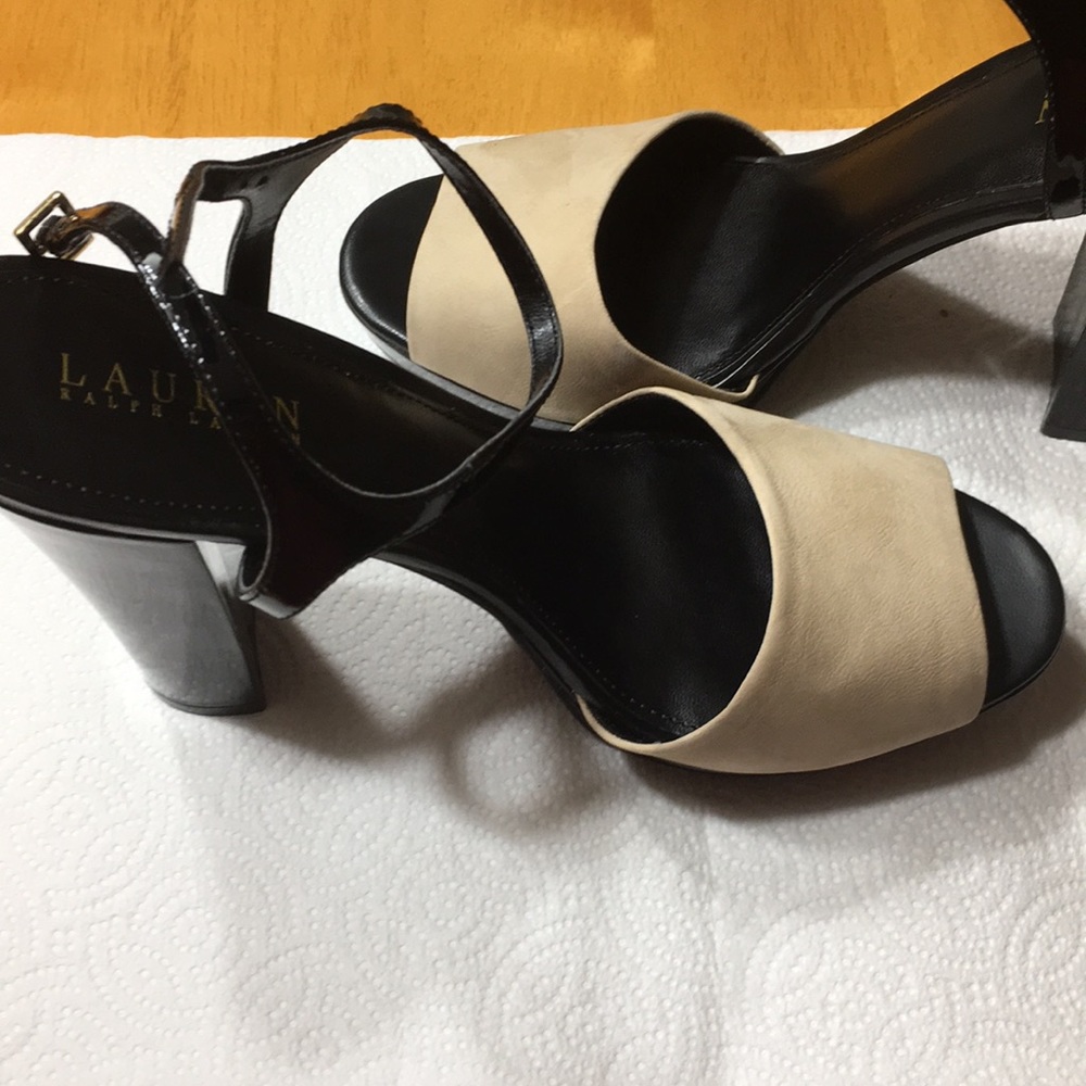Ralph Lauren  High heel shoes with block heel